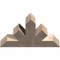 Ekena Millwork Saratoga Smooth Timber Gable Bracket, Douglas Fir, 36"W x 23"H x 5 1/2"D x 5 1/2"F, 15/12 Pitch GBW036X23X0606SAR00SDF - alternate 3